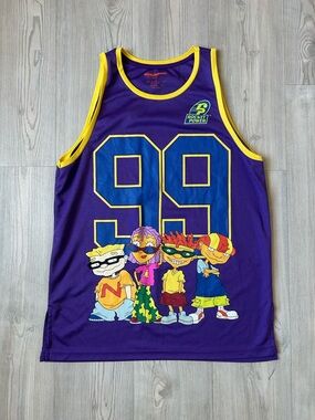 Vintage Rocket Power 99 Purple Graphic Tank